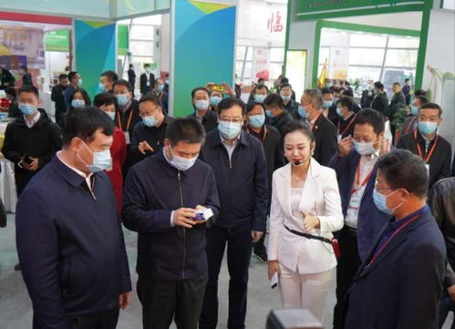 第七届黄河金三角投资合作交流大会暨渭南农产品加工产业博览会隆重开幕